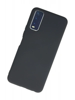 Newface Vivo Y11S Kılıf Nano içi Kadife Silikon - Gri