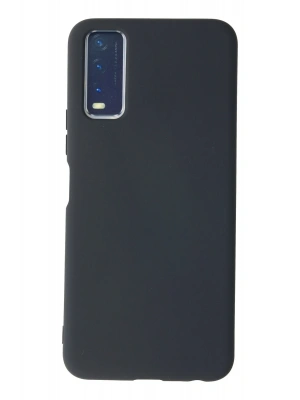 Newface Vivo Y11S Kılıf Nano içi Kadife Silikon - Gri