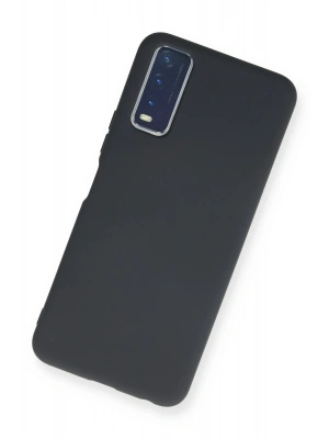 Newface Vivo Y11S Kılıf Nano içi Kadife Silikon - Lacivert