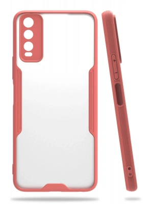 Newface Vivo Y11S Kılıf Platin Silikon - Pembe