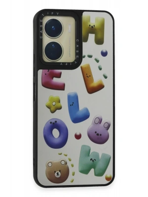 Newface Vivo Y16 Kılıf Mirror Desenli Kapak - Mirror - 15