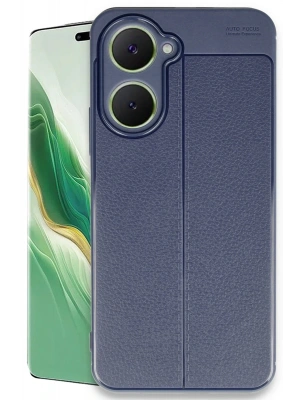 Newface Vivo Y18 Kılıf Auto Focus Kapak - Lacivert