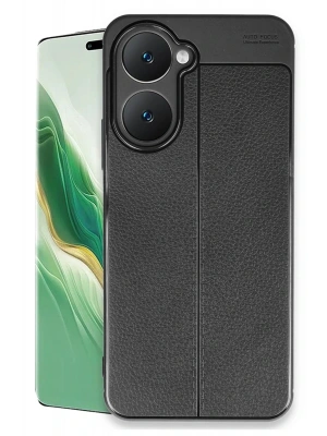 Newface Vivo Y18 Kılıf Auto Focus Kapak - Siyah