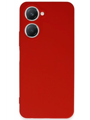 Newface Vivo Y18 Kılıf First Silikon - Kırmızı