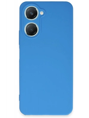Newface Vivo Y18 Kılıf First Silikon - Mavi