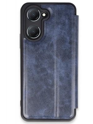Newface Vivo Y18 Kılıf Flip Cover - Lacivert