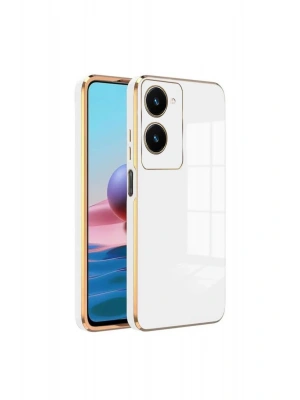 Newface Vivo Y18 Kılıf Volet Silikon - Beyaz