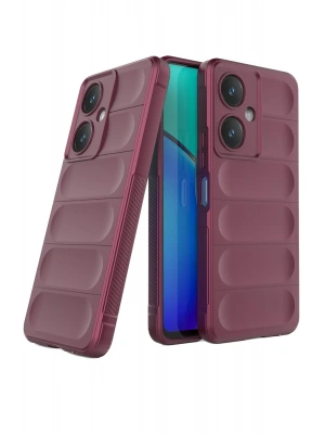 Newface Vivo Y27 Kılıf Optimum Silikon - Bordo