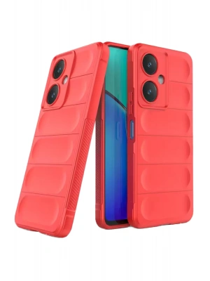 Newface Vivo Y27 Kılıf Optimum Silikon - Kırmızı