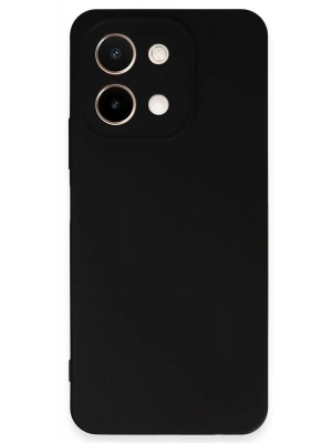 Newface Vivo Y28 Kılıf First Silikon - Siyah