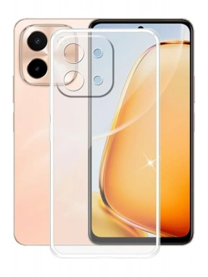 Newface Vivo Y28 Kılıf Lüx Şeffaf Silikon