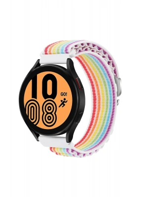 Newface Watch 20mm KR410 Kumaş Kordon - Gökkuşağı