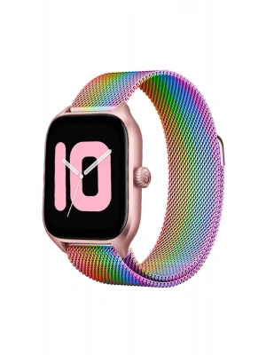 Newface Watch 20mm Metal Mıknatıslı Kordon - Gökkuşağı