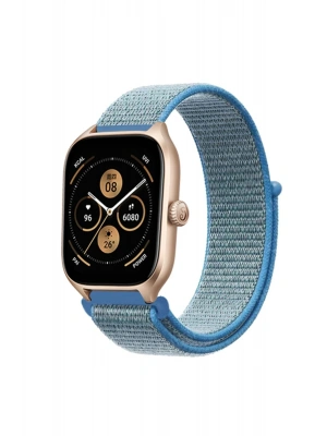 Newface Watch 22mm Hasırlı Cırtcırtlı Kordon - Turkuaz