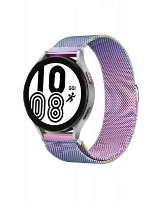 Newface Watch 22mm Metal Mıknatıslı Kordon - Rainbow