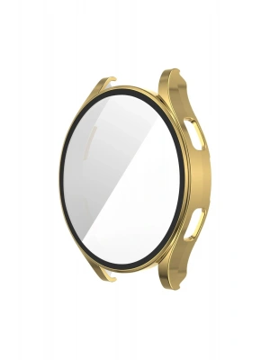 Newface Watch 5 44mm Wall Camlı Kasa Ekran Koruyucu - Gold