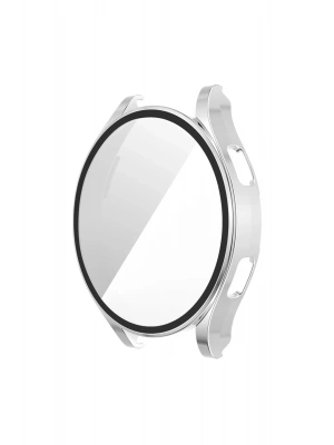 Newface Watch 5 44mm Wall Camlı Kasa Ekran Koruyucu - Gümüş