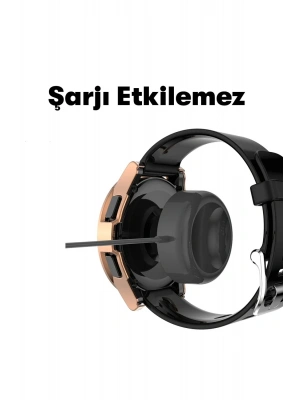 Newface Watch 5 44mm Wall Camlı Kasa Ekran Koruyucu - Rose Gold
