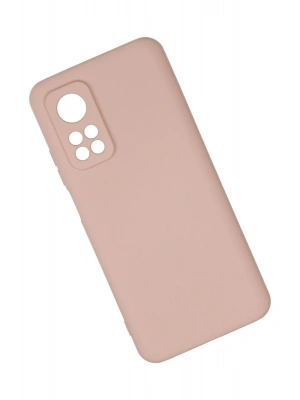Newface Xiaomi Mi 10T Kılıf Nano içi Kadife Silikon - Pudra