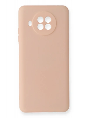 Newface Xiaomi Mi 10T Lite Kılıf Nano içi Kadife Silikon - Pudra
