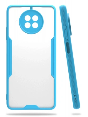 Newface Xiaomi Mi 10T Lite Kılıf Platin Silikon - Mavi