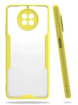 Newface Xiaomi Mi 10T Lite Kılıf Platin Silikon - Sarı