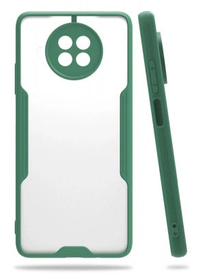 Newface Xiaomi Mi 10T Lite Kılıf Platin Silikon - Yeşil