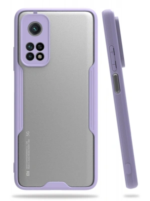 Newface Xiaomi Mi 10T Pro Kılıf Platin Silikon - Lila