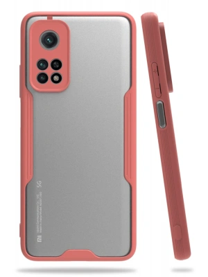 Newface Xiaomi Mi 10T Pro Kılıf Platin Silikon - Pembe