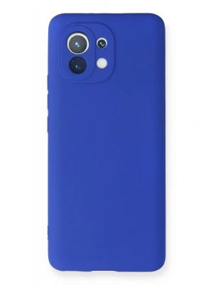 Newface Xiaomi Mi 11 Kılıf First Silikon - Lacivert