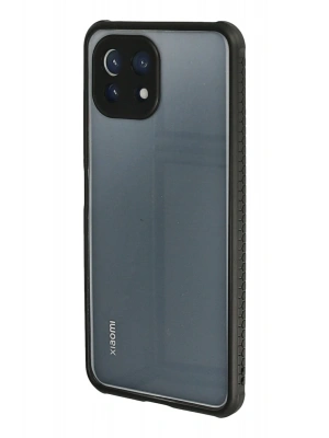 Newface Xiaomi Mİ 11 Lite Kılıf Miami Şeffaf Silikon - Siyah