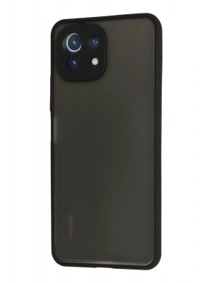 Newface Xiaomi Mİ 11 Lite Kılıf Montreal Silikon Kapak - Siyah