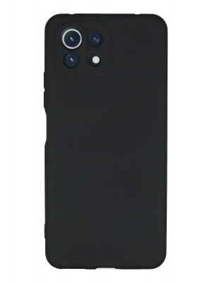 Newface Xiaomi Mİ 11 Lite Kılıf Nano içi Kadife Silikon - Lacivert