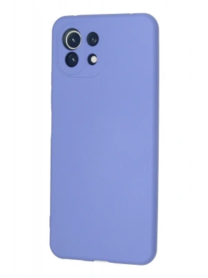 Newface Xiaomi Mİ 11 Lite Kılıf Nano içi Kadife Silikon - Lila