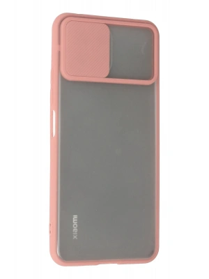 Newface Xiaomi Mİ 11 Lite Kılıf Palm Buzlu Kamera Sürgülü Silikon - Pembe