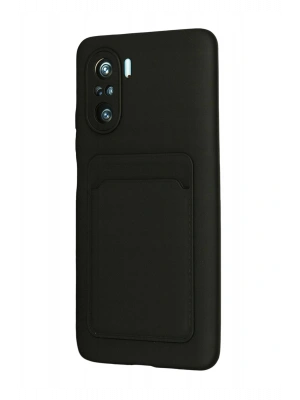 Newface Xiaomi Mi 11i Kılıf Kelvin Kartvizitli Silikon - Siyah