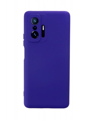 Newface Xiaomi Mi 11T Pro Kılıf Nano içi Kadife Silikon - Mor