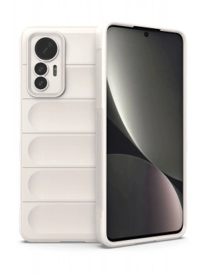 Newface Xiaomi Mi 12 Lite Kılıf Optimum Silikon - Krem