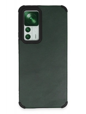 Newface Xiaomi Mi 12T Kılıf Loop Deri Silikon - Yeşil