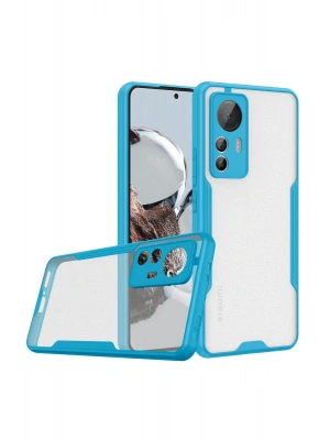 Newface Xiaomi Mi 12T Kılıf Platin Silikon - Mavi