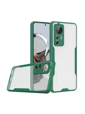 Newface Xiaomi Mi 12T Kılıf Platin Silikon - Yeşil