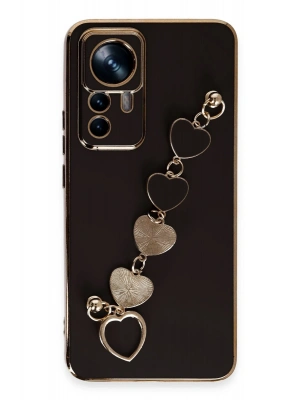 Newface Xiaomi Mi 12T Pro Kılıf Esila Silikon - Siyah