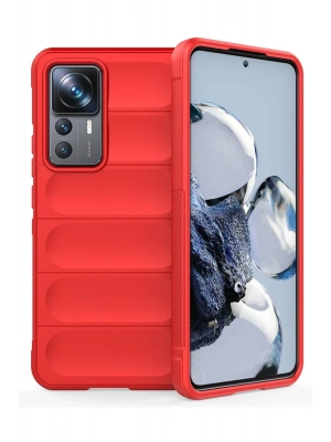 Newface Xiaomi Mi 12T Pro Kılıf Optimum Silikon - Kırmızı