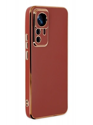 Newface Xiaomi Mi 12T Pro Kılıf Volet Silikon - Kırmızı