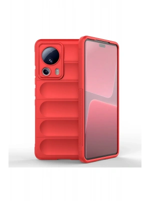 Newface Xiaomi Mi 13 Lite Kılıf Optimum Silikon - Kırmızı