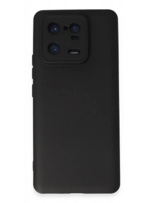 Newface Xiaomi Mi 13 Pro Kılıf Nano içi Kadife Silikon - Siyah