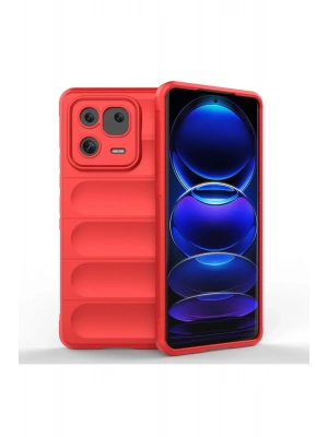 Newface Xiaomi Mi 13 Pro Kılıf Optimum Silikon - Kırmızı