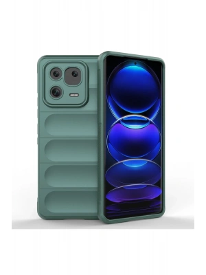 Newface Xiaomi Mi 13 Pro Kılıf Optimum Silikon - Koyu Yeşil