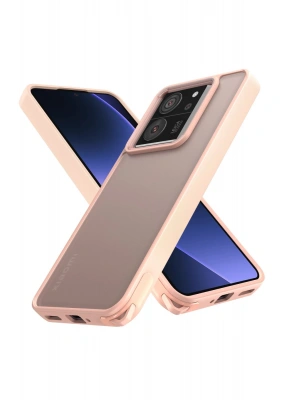 Newface Xiaomi Mi 13T Kılıf Elegant Kapak - Pudra