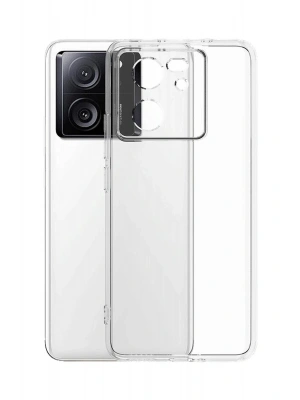 Newface Xiaomi Mi 13T Pro Kılıf Lüx Şeffaf Silikon